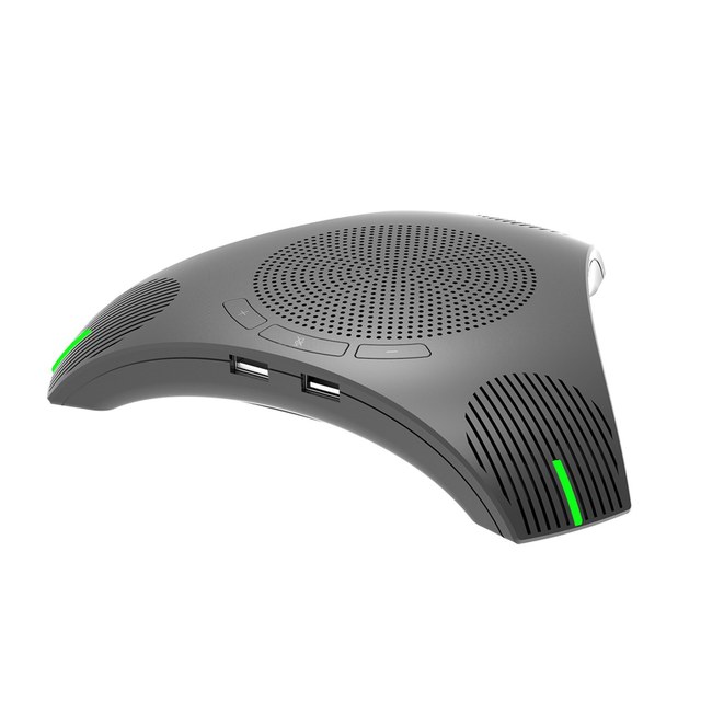 New USB Omnidirectional Computer Mic 360 Voice Pickup Video Conference Online Course Speakerphone Conference System Microphone