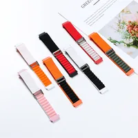 Bracelet Boucle Alpine 20mm 22mm pour Samsung Galaxy Watch 7 4 5 6 Classic 5Pro Active S3 Nylon Bracelet Amazfit Huawei Watch GT4 Band
