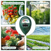 Testeur d'humidité du sol portable avec plage de mesure de 1% à 10% de HR pour les plantes de jardin, les plantes en pot et l'agriculture