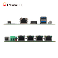 Carte mère Piesia J4125 Nano ITX 8th Gemini Lake-R TPM2.0 4 Lan 2 * USB RS485 DDR4 X86 Linux Pfsense carte mère de routeur intégré