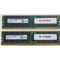 MTA36ASF2G72PZ 16G 2RX4 PC4-2133P DDR4 ECC Mémoire serveur d'occasion 2133MHz