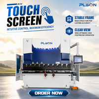 Presse plieuse CNC électro-hydraulique de haute précision PLSON 4+1 axes pour tôles d'acier