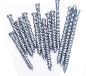 निर्माण फ्रेम शिकंजा के लिए जस्ता प्लेटेड टोर्क हेड कंक्रीट स्क्रू - Product Image 5