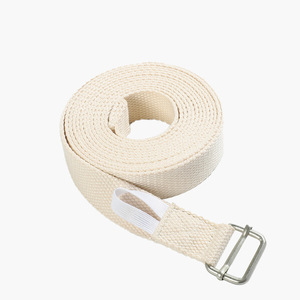 Tubu Sports Yoga Strap 180 Cm Polyester Cotton With Metal D <b>Ring</b> For Yoga <b>Stretching</b> And Fitness Training - Product Image 2