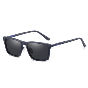 <span class=keywords><strong>Lunettes</strong></span> optiques pour hommes MS 91730 avec clip solaire, monture en métal, style géométrique - Product Image 5