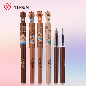 Yiren Capybara Động Vật Chủ Đề Có Thể xóa được Đài Phun Nước Bút Đáng Yêu 3D Nhân Vật Viết Bút Văn Phòng Phẩm Cho Trẻ Em - Product Image 5