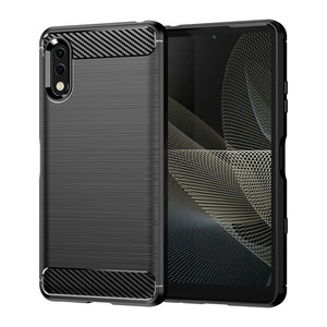 Coque de téléphone portable en fibre de carbone antichoc TPU Business coque arrière pour Sony <span class=keywords><strong>Xperia</strong></span> Ace L1 XA1 XZ1 5 8 10 <span class=keywords><strong>Pro</strong></span> - Product Image 4