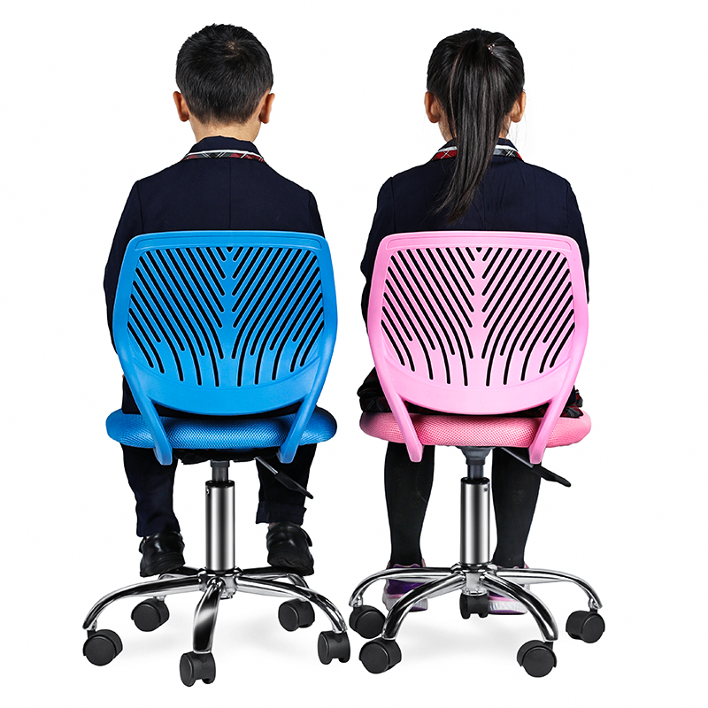Rose without arm height adjustable office chair student child office swivel chair