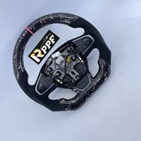 Volant en cuir et fibre de carbone personnalisé Rppf pour Renault Clio4 Rs