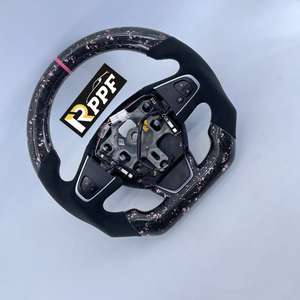 Volant en cuir et fibre de carbone personnalisé Rppf pour Renault Clio4 <span class=keywords><strong>Rs</strong></span> - Product Image 2