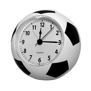 Personnalisé enfants dessin animé <span class=keywords><strong>Football</strong></span> réveil Reloj muet décor à la maison bureau créatif <span class=keywords><strong>Football</strong></span> bureau Table horloge - Product Image 1