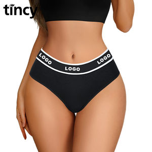 Neue Weiche Damen-Unterwäsche aus Baumwolle im Großhandel nach Maß | Modische, Einfarbige Triangel-Slips für Damen mit Mittlerer bis Niedriger Leibhöhe - Product Image 1