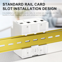 Disjoncteur intelligent WIFI KWS-306WF 220V triphasé multifonctionnel avec protection de puissance, mesure de tension, courant, énergie et température