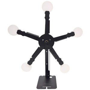 เป้าธนูเหล็กหมุนได้ 5 แผ่น แบบรีเซ็ตอัตโนมัติ สำหรับฝึกยิงธนู ทนทาน - Product Image 1