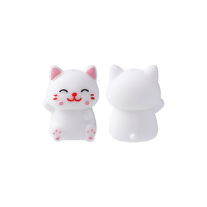 Nouveauté vente en gros 3D enfants fabrication de bijoux à bricoler soi-même breloques décoratives en vrac perles de silicone animaux pour bracelet collier porte-clés - Product Image 6