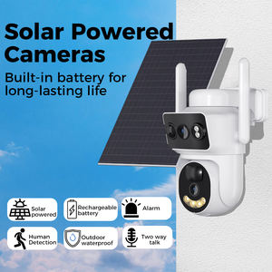 Telecamera Solare PTZ 8MP con Visione Notturna a Colori, Rilevamento Movimento Umano, Sensore CMOS, WiFi, per Esterni, con Scheda SIM 4G - Product Image 2