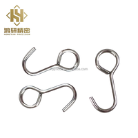 Clips à ressort hélicoïdal en acier à ressort de précision OEM Hongyan, diamètre de 0,03 à 20 mm, hélicoïdal gauche/droite, tailles personnalisées pour meubles