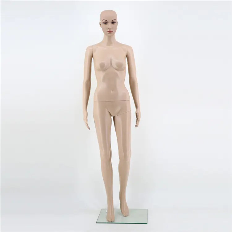 2020 Hot Koop Staande Goedkope Mode Ecru Display Model Plastic Vrouwelijke Kleding Venster Etalagepop