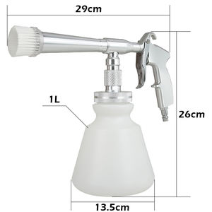 Umuvuduko automotriz Ukabije Tornado Isukura Imbunda Hamwe Na cepillo Imodoka Imbere Hanze Isukura Gusasira Amazi Gusasa Byimbitse - Product Image 3