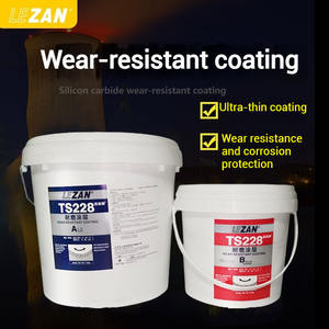 TS226 TS228 TS217 Céramique pour pompes à mortier Hélices Chutes Trémies Protection contre les chocs fins Revêtement anti-usure à usage intensif - Product Image 2