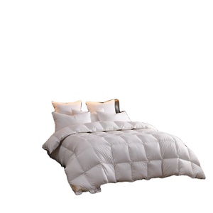 <span class=keywords><strong>Couette</strong></span> toutes saisons Queen/King en plumes de canard et d'oie, 100% duvet, pour camping et hôtel - Product Image 1