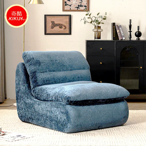 Sofá Comprimido Moderno Grande, Sillón de Esponja Afelpada y Esponjosa, Asiento Acogedor para Apartamento, Sala de Estar, Dormitorio - Product Image 3