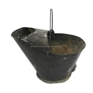 生锈饰面煤斗手工铁煤桶金属铁煤桶家用优质金属