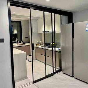 <span class=keywords><strong>Porte</strong></span> coulissante multi-panneaux à impact <span class=keywords><strong>de</strong></span> type ouragan avec revêtement Low-E ZEYI, <span class=keywords><strong>porte</strong></span> coulissante vers le haut, étendez votre <span class=keywords><strong>porte</strong></span> coulissante en verre - Product Image 3