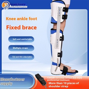 Deker selutut, peralatan rehabilitasi anggota tubuh bawah, perangkat pemulihan pergelangan kaki pasca operasi, penjepit betis paha kaki - Product Image 2