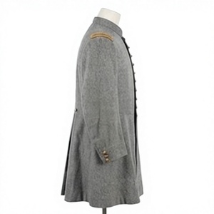Manteau long en laine pour homme, style vintage civil, uniforme historique, tenue pour reconstitution historique en extérieur - Product Image 4