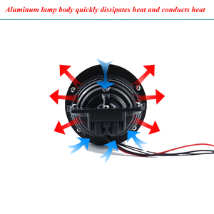 Aililaisi 12V cho Civic Harvard dual-ống kính chiếu laser Sương Mù Ánh sáng H9 biled đèn với tích hợp bên ngoài trang bị thêm - Product Image 3