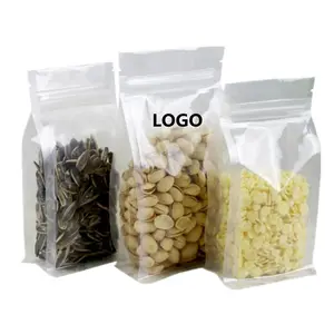 Custom printed standIing up zip lock pouches bag for packaging 20x30cm