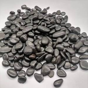 Natuursteen Valentijnsdag Cadeau Gegraveerd Custom Logo Helende Kiezelstenen Rivierwoord Rotsstenen Voor Minnaar - Product Image 2