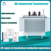 Transformateur immergé dans l'huile CLYH S13-M-500 10kV 35kV, refroidissement ONAN, enroulement en cuivre, sortie 220V 380V, pour postes de distribution de réseau