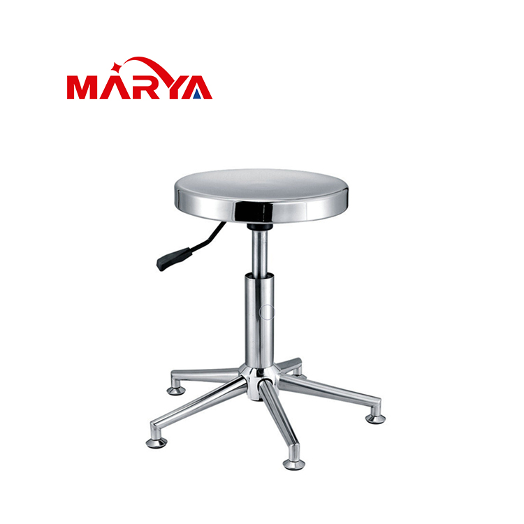 Лабораторная мебель, чистый стул из нержавеющей стали esd