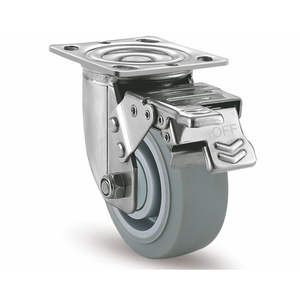 Industrie Schwerlast Schallschallabsorbierender Edelstahl-Raster Doppelkugellager Rotorrad - Product Image 4