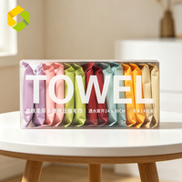 Compressed Towel 14PCS Magic Towel Mini Towel Disposable Face Towel Biodegradable Compressed Face Towel Clean Towels for Face