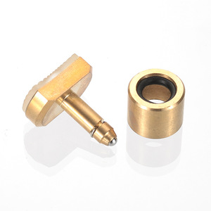 Piezas para gafas: Clips y almohadillas metálicas antideslizantes para máquinas de procesamiento de monturas sin aro, número de pieza 5027 - Product Image 2