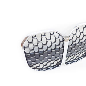 La rejilla del parachoques delantero con galvanoplastia completa no tiene orificios de ojo eléctrico 51137486809 para <span class=keywords><strong>BMW</strong></span> <span class=keywords><strong>4</strong></span> Series G22 - Product Image 5