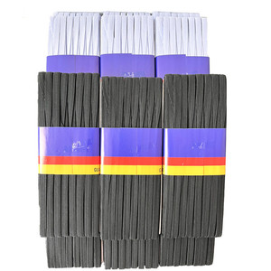 Đen trắng đàn hồi đan ban nhạc cho chất lượng may mặc đàn hồi ban nhạc phẳng - Product Image 3