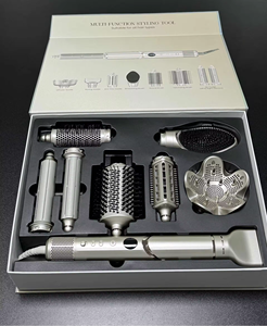 Tendance 2026 : Multistyler professionnel 8-en-1, Sèche-cheveux, Brosse soufflante et Fer à boucler rotatif automatique avec EPR_<span class=keywords><strong>France</strong></span>_Packing - Product Image 2