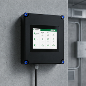 Carbelim AirZenze Max, Sistema de Monitoreo de Calidad del Aire Industrial IoT de 14 Parámetros para Interiores/Exteriores con Sensor de Viento - Product Image 3