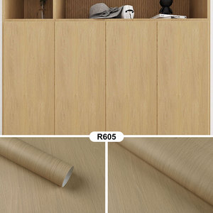 Rouleau de papier peint moderne en vinyle imitation <span class=keywords><strong>bois</strong></span>, auto-adhésif, imperméable, résistant à l'humidité et à la moisissure, film <span class=keywords><strong>bois</strong></span> pour meubles et tables - Product Image 3