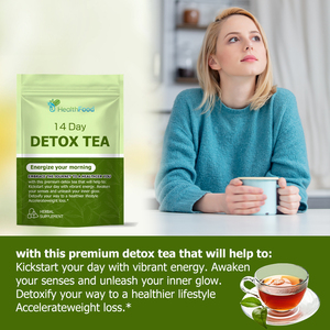 Té desintoxicante de 14 días en oferta con Garcinia Cambogia que promueve la pérdida de peso y aumenta tu energía. Té Oolong, té desintoxicante de 14 días. - Product Image 4