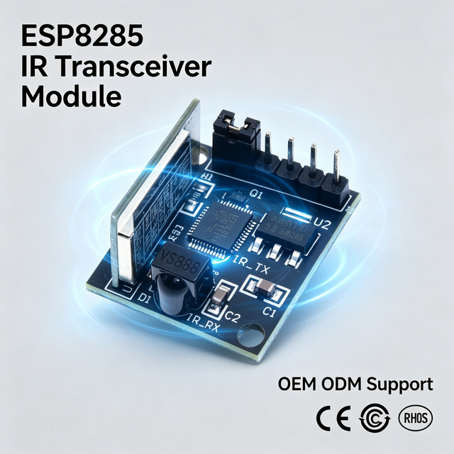 Infrared ESP8285 Wireless WIFI Transceiver Module Development Learning Board for Remote Control Switch ESP-01M