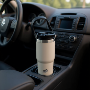 750ml Stainless Steel <b>Car</b> <b>Mug</b> 21.5*9.5*6.5CM Tumbler - Product Image 2