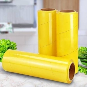 Film alimentaire en PVC en rouleau jumbo, prix d'usine en gros, fabricant de film alimentaire - Product Image 1