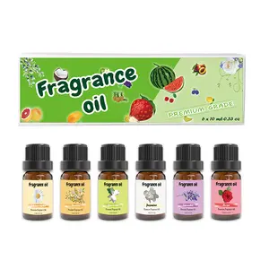 Juego de flores de aceite de fragancia Juego de regalo de aromas de velas de Navidad para difusor al por mayor