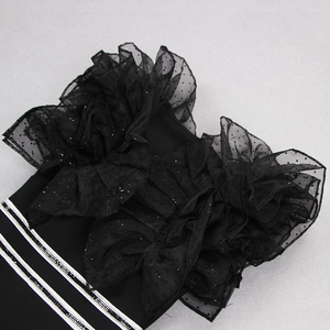 Presa di fabbrica moda abito <span class=keywords><strong>da</strong></span> compleanno increspato abito <span class=keywords><strong>da</strong></span> <span class=keywords><strong>sera</strong></span> modesto abito elegante - Product Image 6