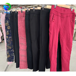 Pantaloni Skinny da donna <span class=keywords><strong>senza</strong></span> cerniera alla moda vestiti usati da donna all'ingrosso abbigliamento all'ingrosso - Product Image 6